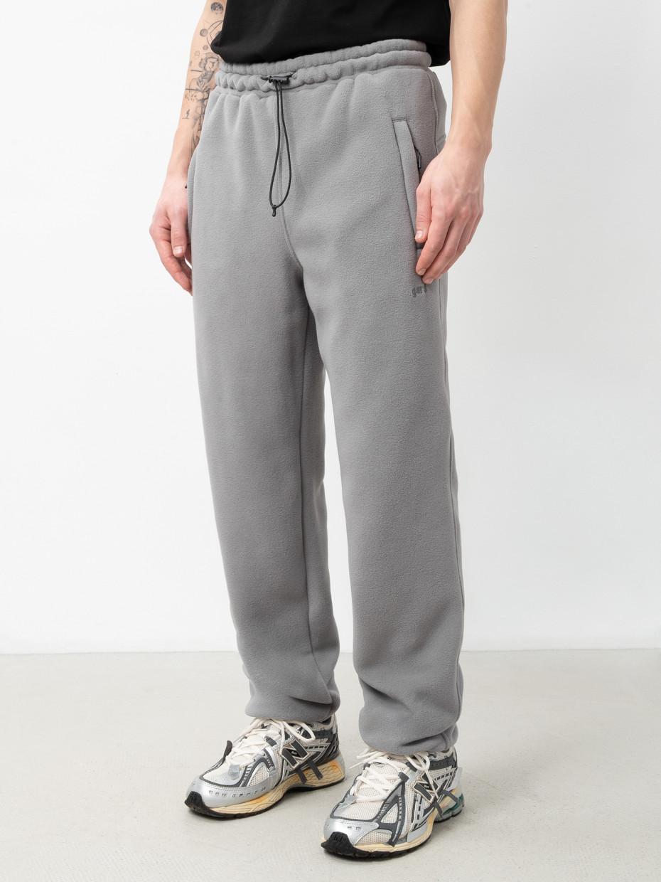 Спортивні штани MICROFLEECE SHIRR І світло-сірий 4/25