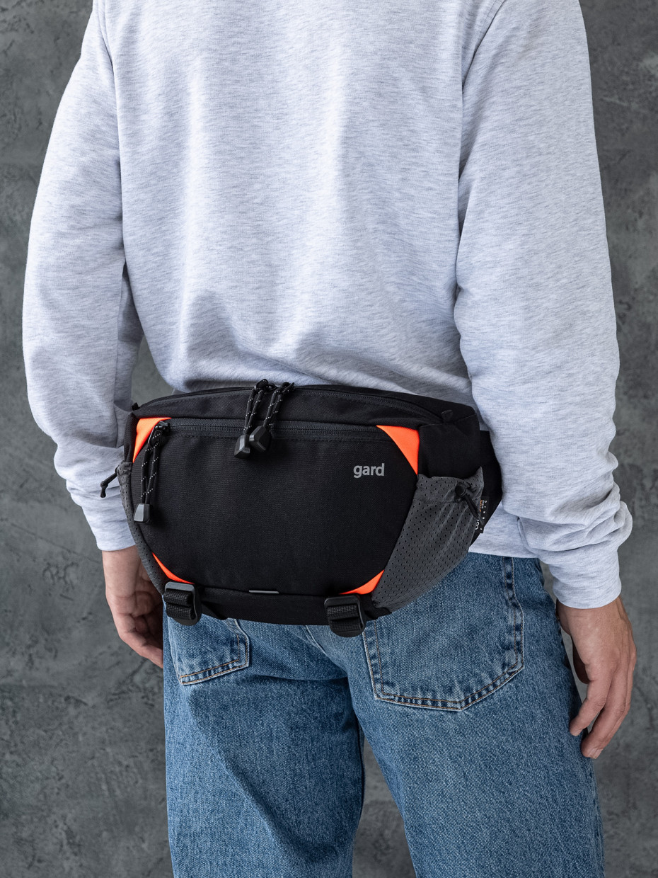 Сумка LONG | black/orange 2/22