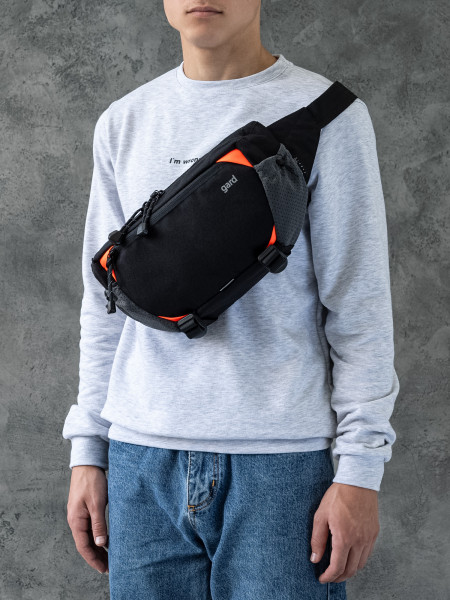 Сумка LONG | black/orange 2/22 фото 6