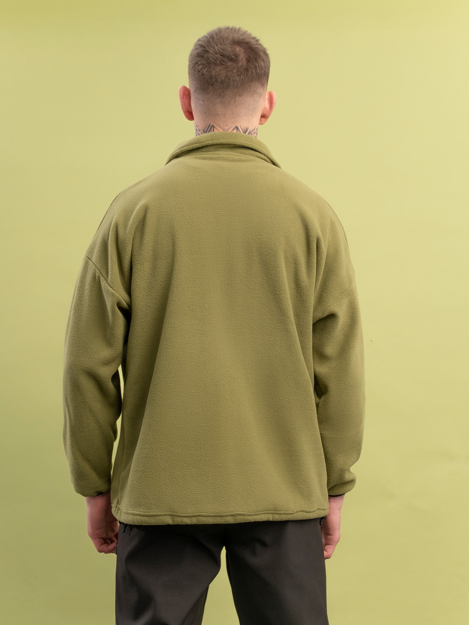 Кофта MICROFLEECE с карманом на груди І хаки 4/24