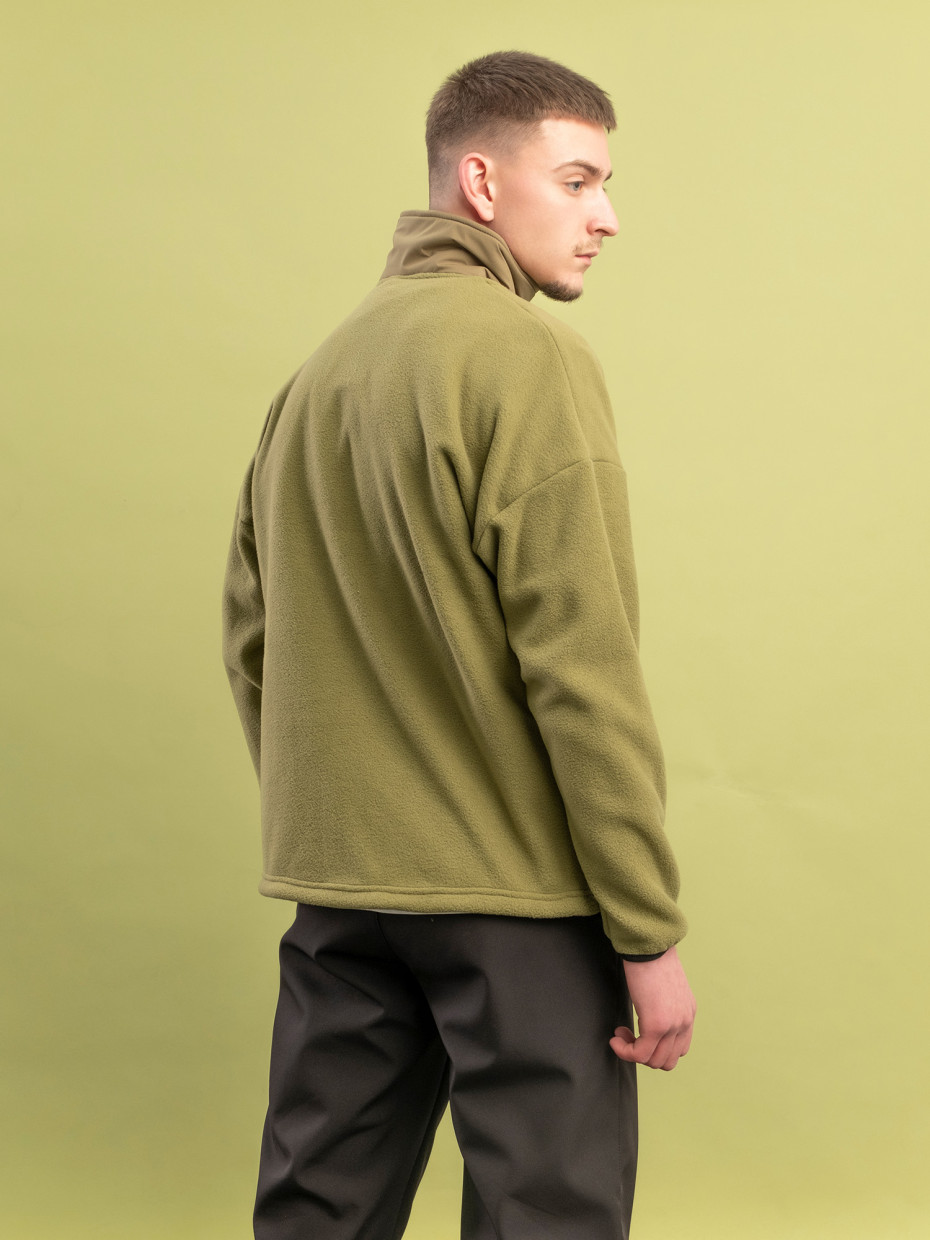 Кофта MICROFLEECE зі вставками І хакі 4/24