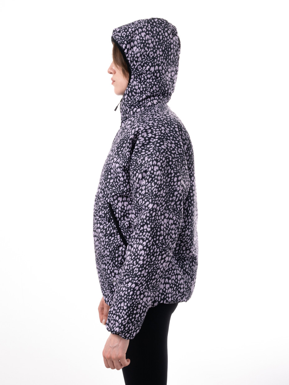 Куртка женская OVERSIZE DEMI JACKET | lilac leopard 2/24