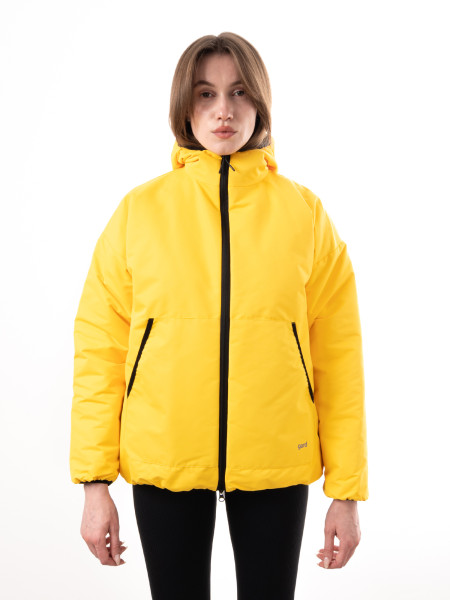 Куртка жіноча OVERSIZE DEMI JACKET | жовтий 2/24