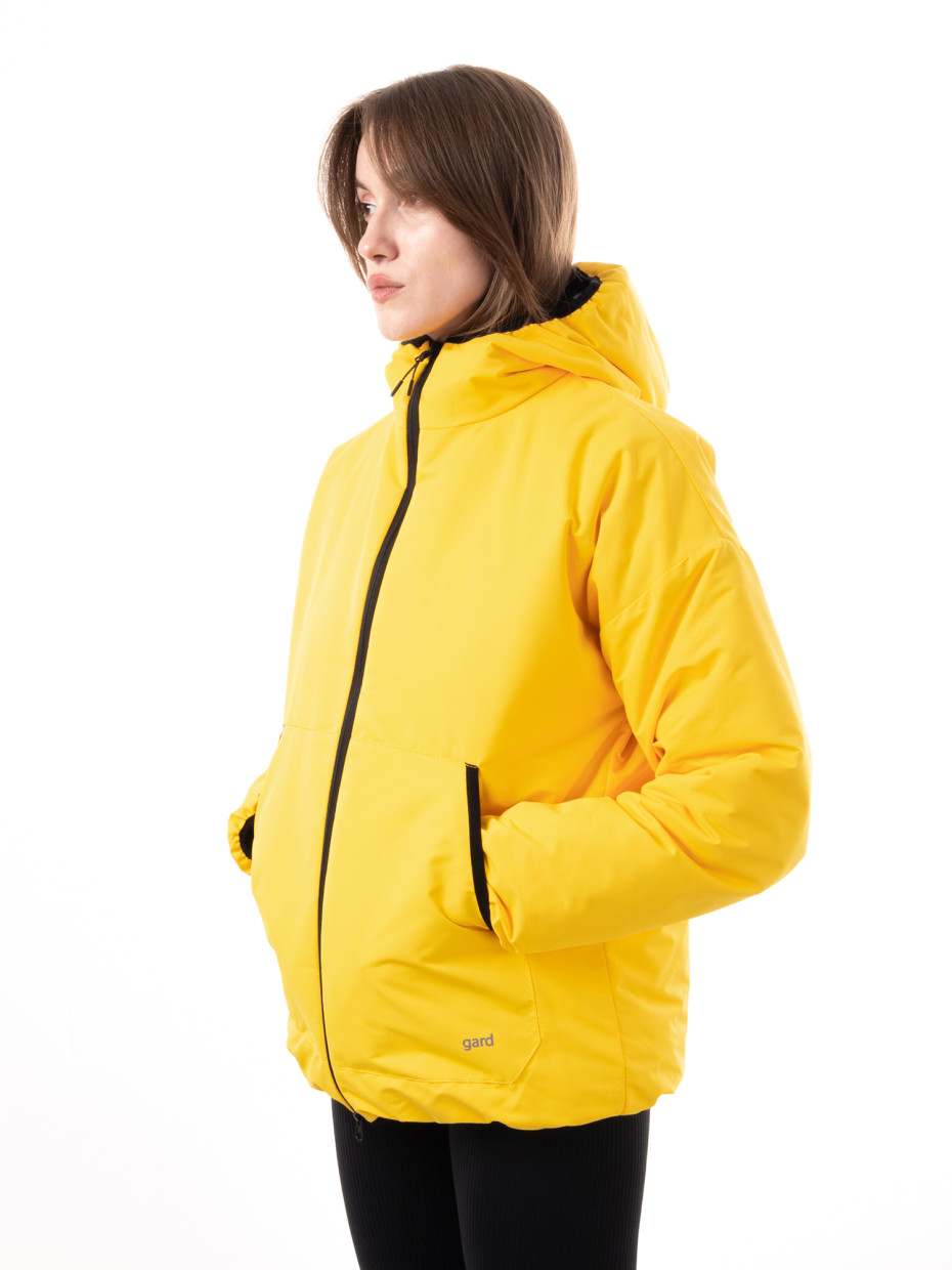 Куртка жіноча OVERSIZE DEMI JACKET | жовтий 2/24