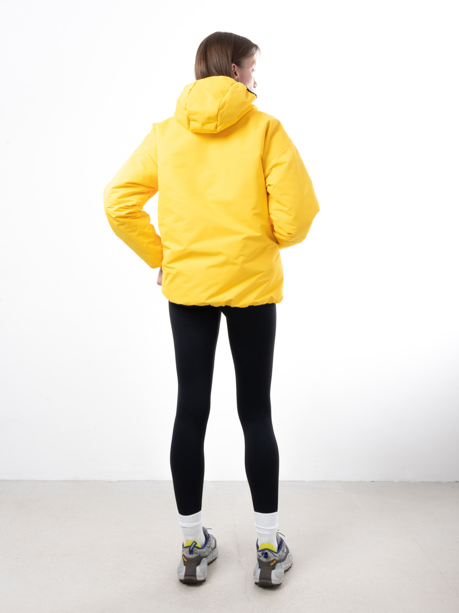 Куртка жіноча OVERSIZE DEMI JACKET | жовтий 2/24