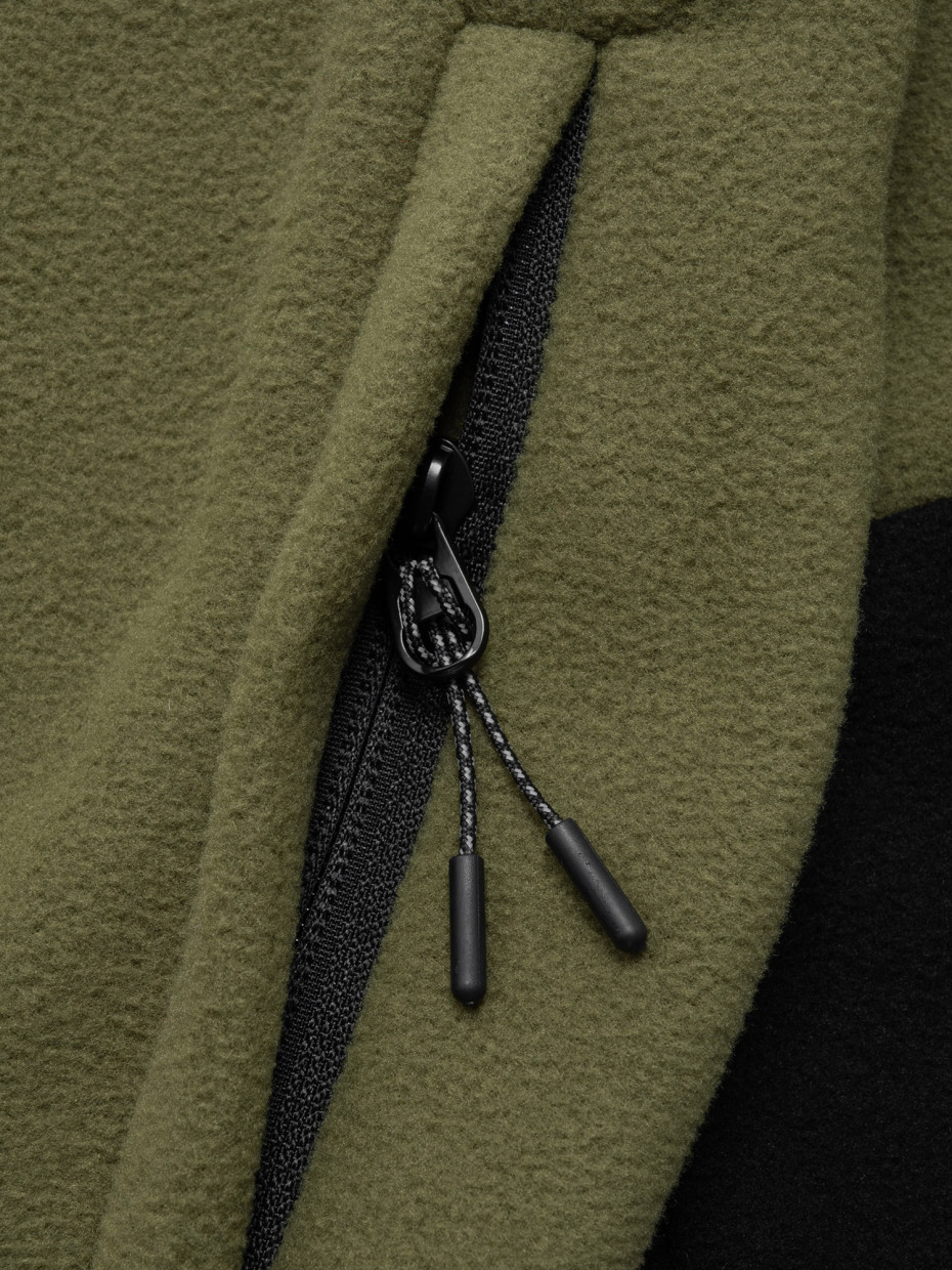 Кофта FLEECE MOUNTAIN І хакі - чорний 4/25