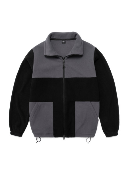 Кофта FLEECE T І чорний - темно-сірий 4/25