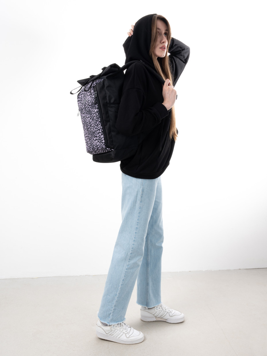Рюкзак BROOKLYN ROLLTOP | lilac leopard 2/24