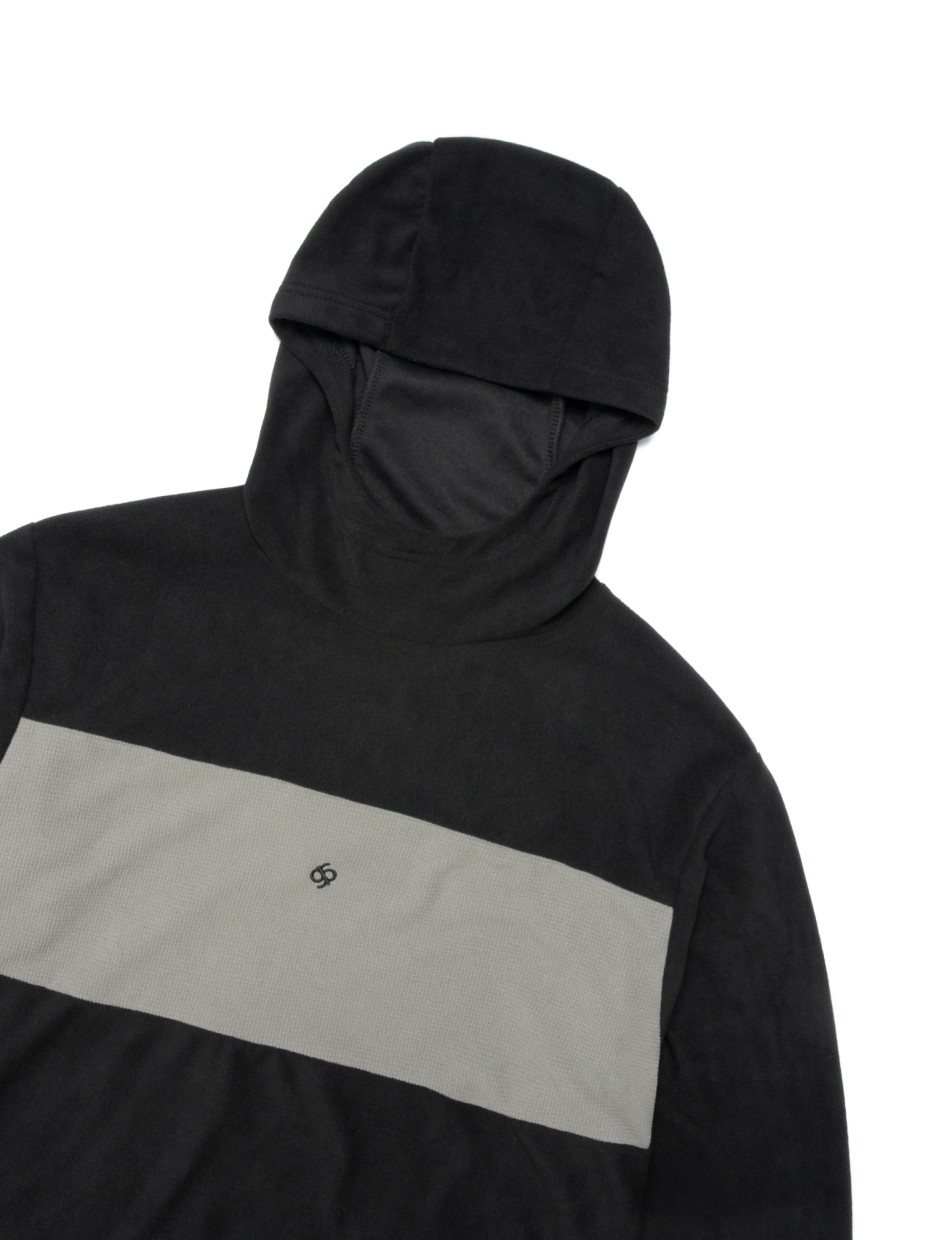 Худі FLEECE LIT І чорний - світло-сірий 2/26