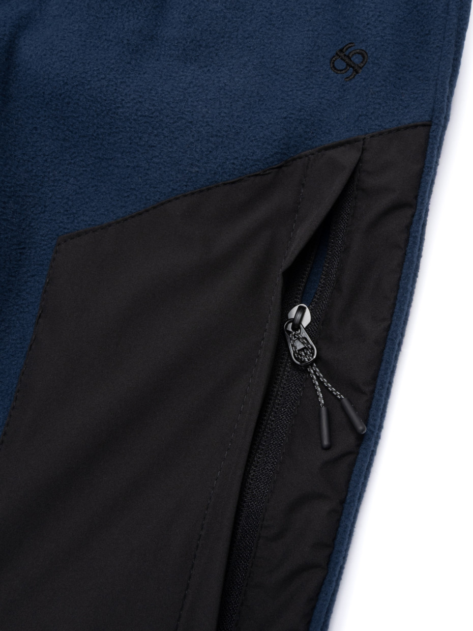 Спортивні штани MICROFLEECE DEPP І синій - чорний 4/25