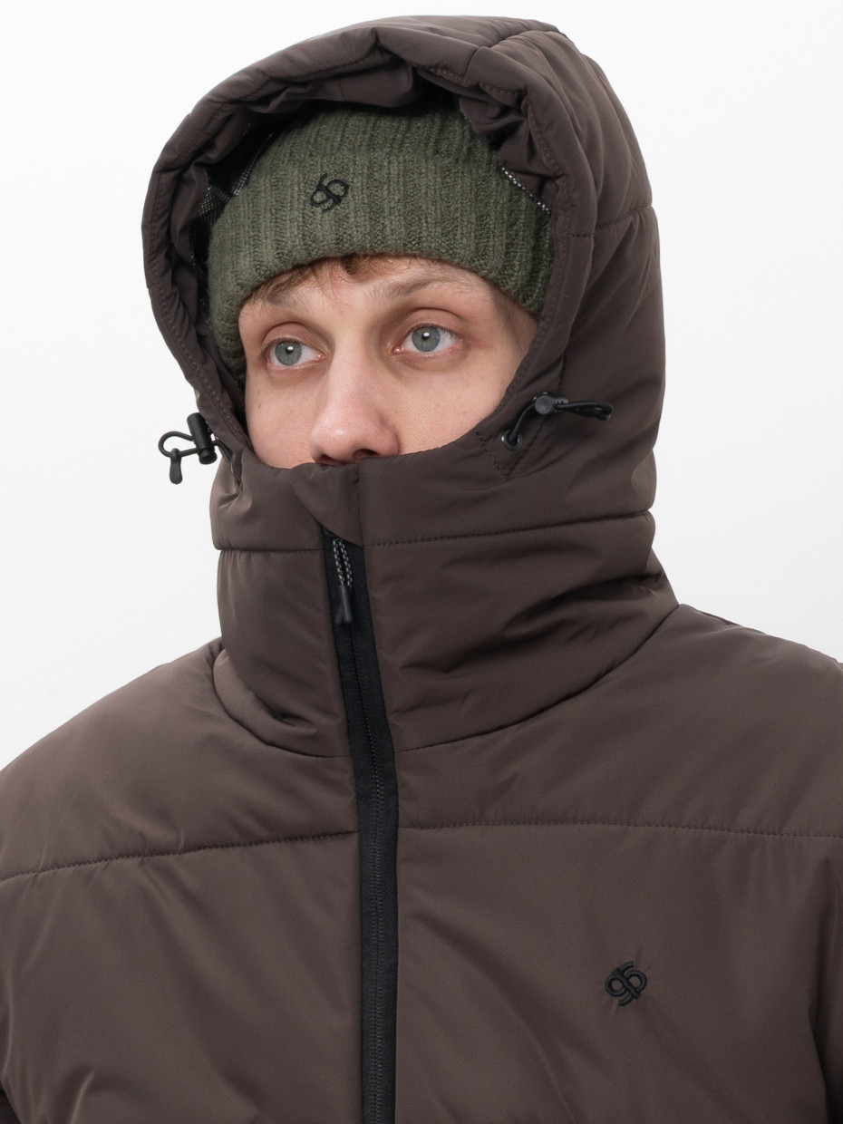 Зимова куртка QUILTED | коричневий 4/25