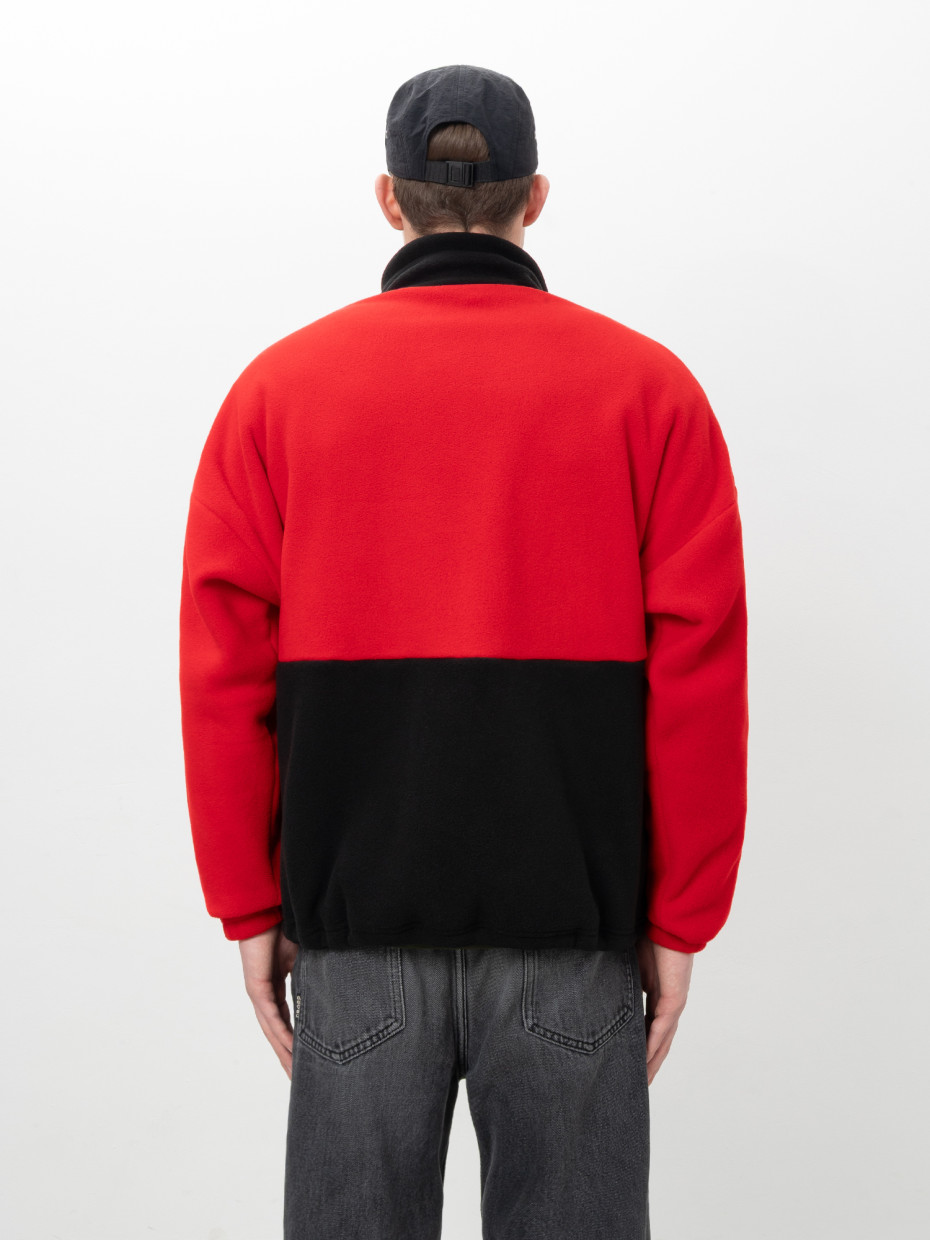 Кофта FLEECE BOTTOM І червоний - чорний 4/25