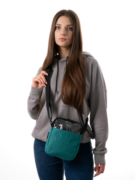 MESSENGER MINI-4 CORDURA X-PAC | смарагдовий 4/23 фото 5