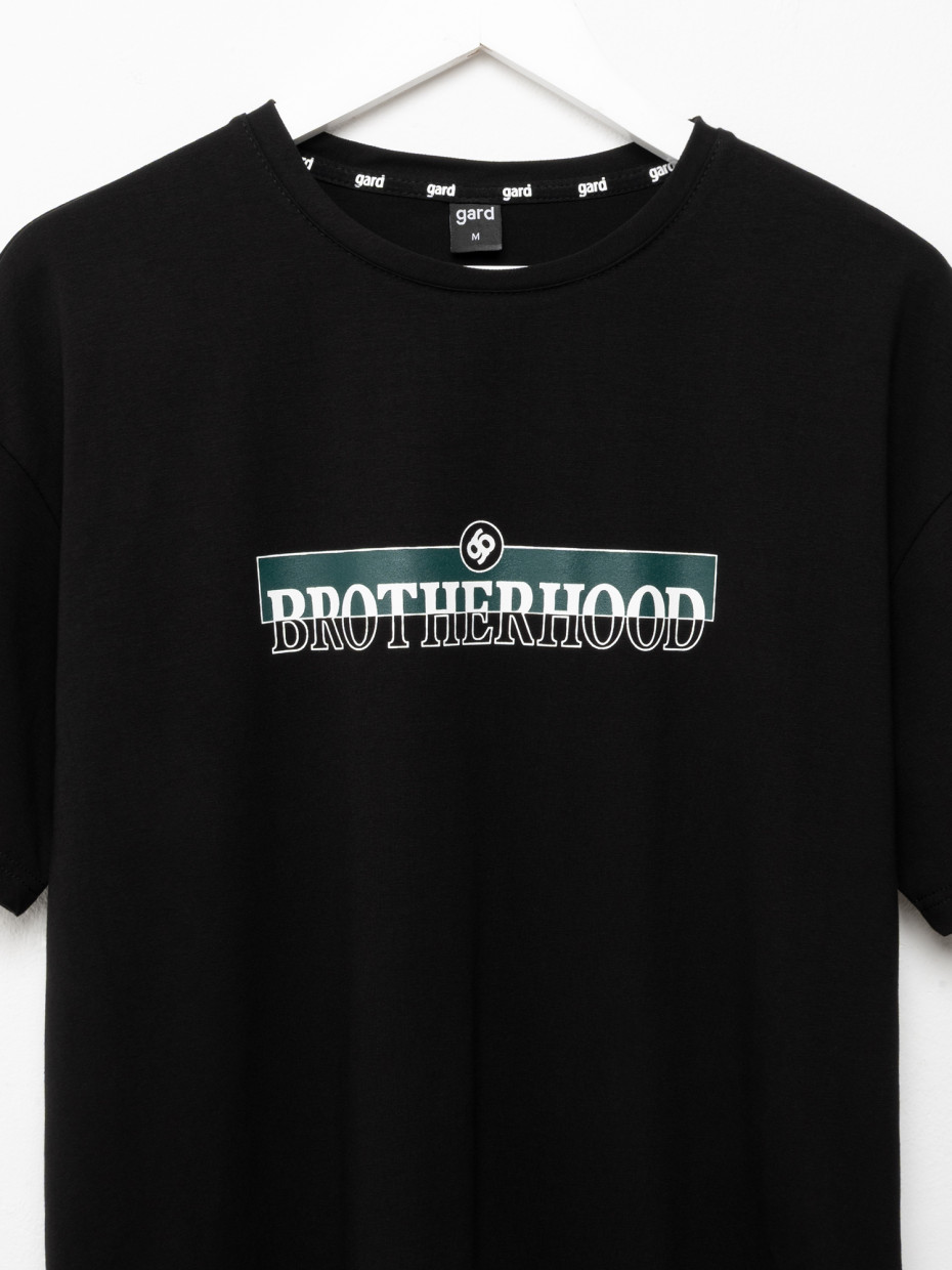 Футболка oversize BROTHERHOOD [gb] | чорний 3/25