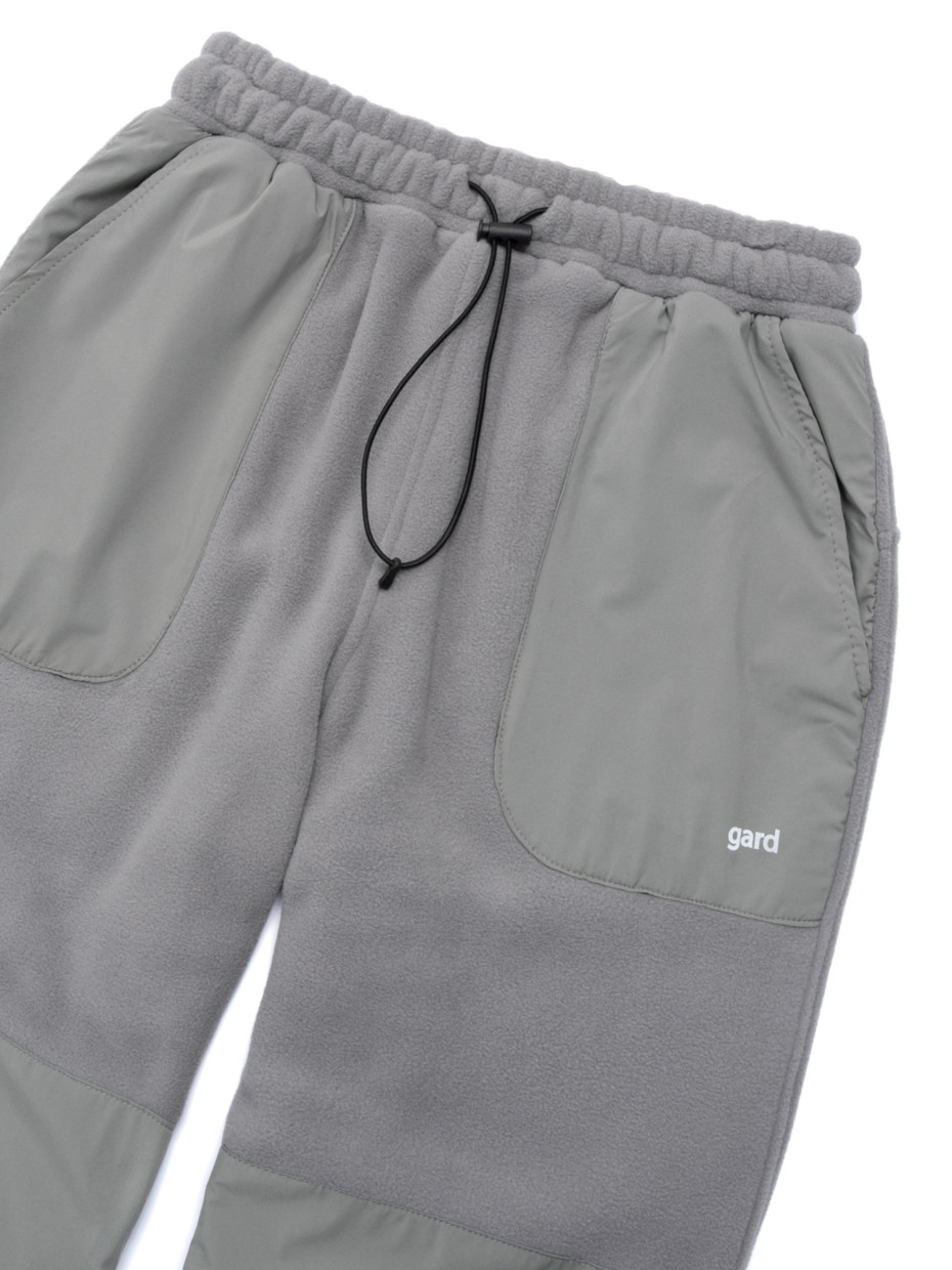 Спортивні штани MICROFLEECE + вставки І світло-сірий 4/25