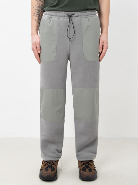 Спортивні штани MICROFLEECE + вставки І світло-сірий 4/25 фото 2