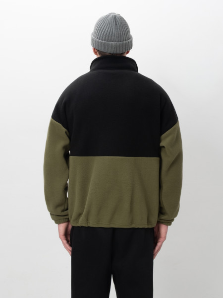 Кофта FLEECE DARK MIDDLE І хакі - чорний 4/25 фото 4