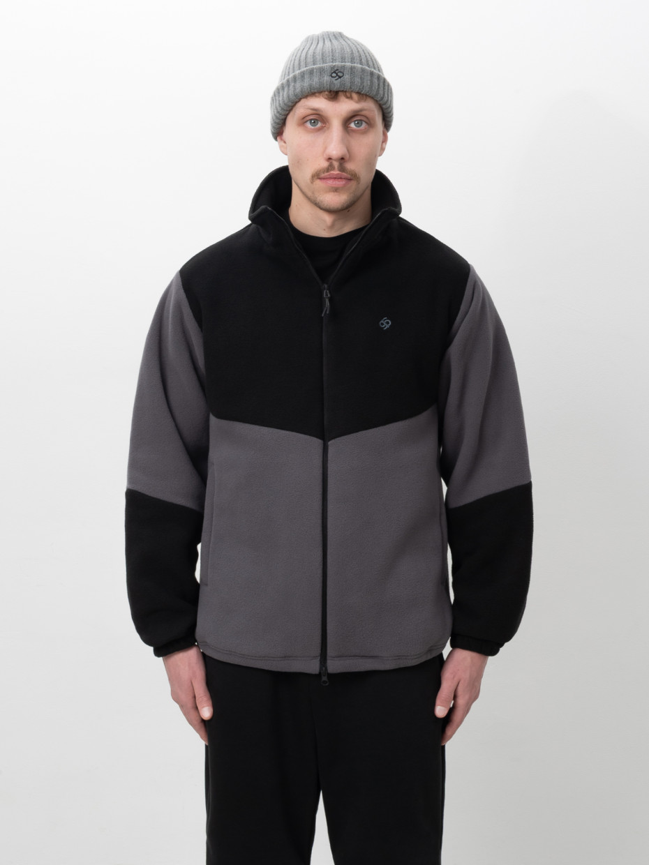 Кофта FLEECE MOUNTAIN І темно-сірий - чорний 4/25