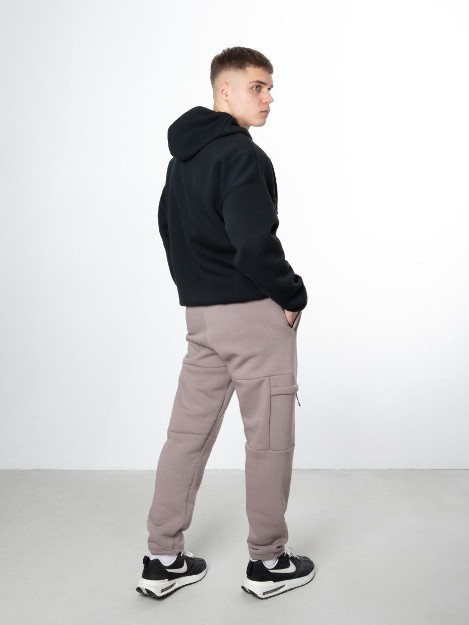 Спортивні штани CARGO fleece I бежевий 4/23