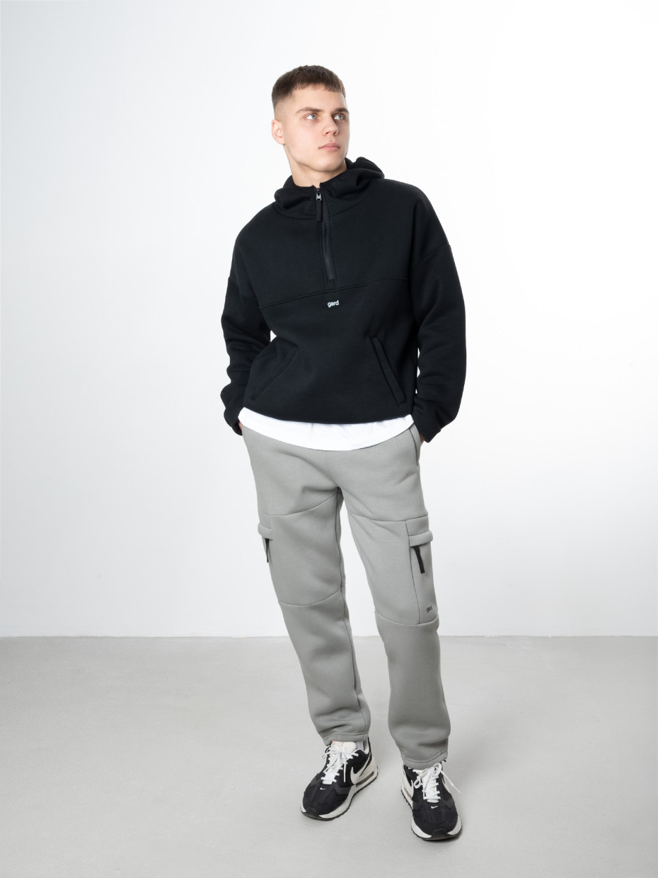 Спортивні штани CARGO fleece I сірий 4/23