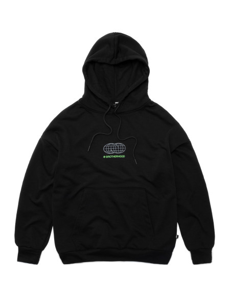 Худі OVERSIZE Brotherhood Globe | чорний 4/25