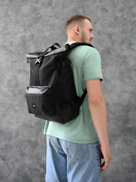 Рюкзак ROLLTOP 2 I чорний 1/20 фото 4