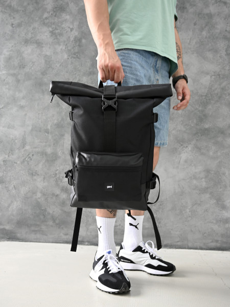 Рюкзак ROLLTOP 2 I чорний 1/20 фото 2