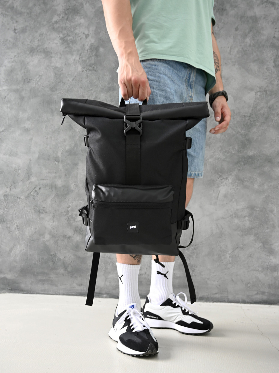 Рюкзак ROLLTOP 2 I чорний 1/20