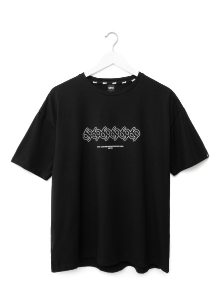 Футболка oversize GARD LOGO [gb] | чорний 2/25
