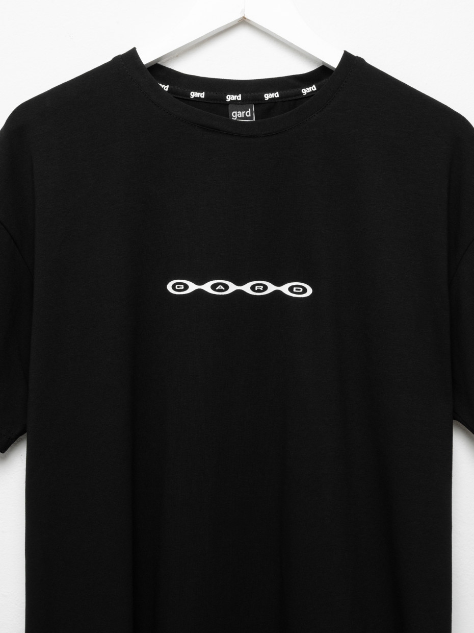 Футболка oversize CHAIN | чорний 2/25