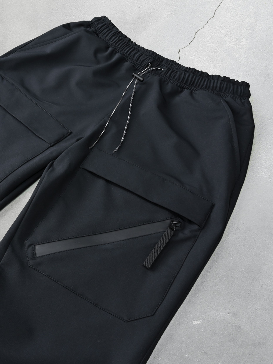 Штани FRONT POCKETS-2 | чорний 4/21