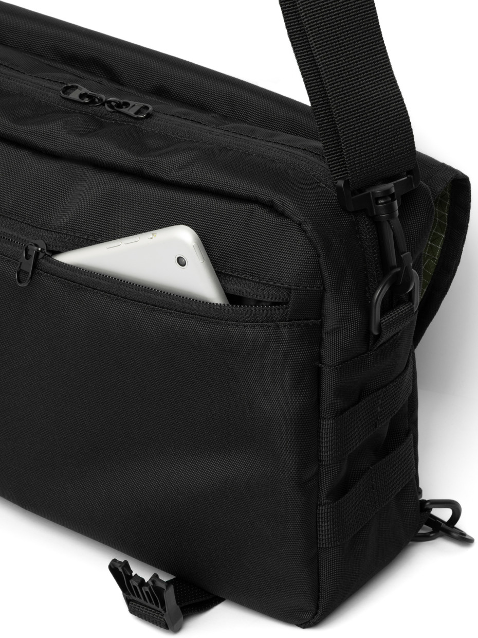 МЕССЕНДЖЕР FIXED BAG I черный - рипстоп хаки 3/26