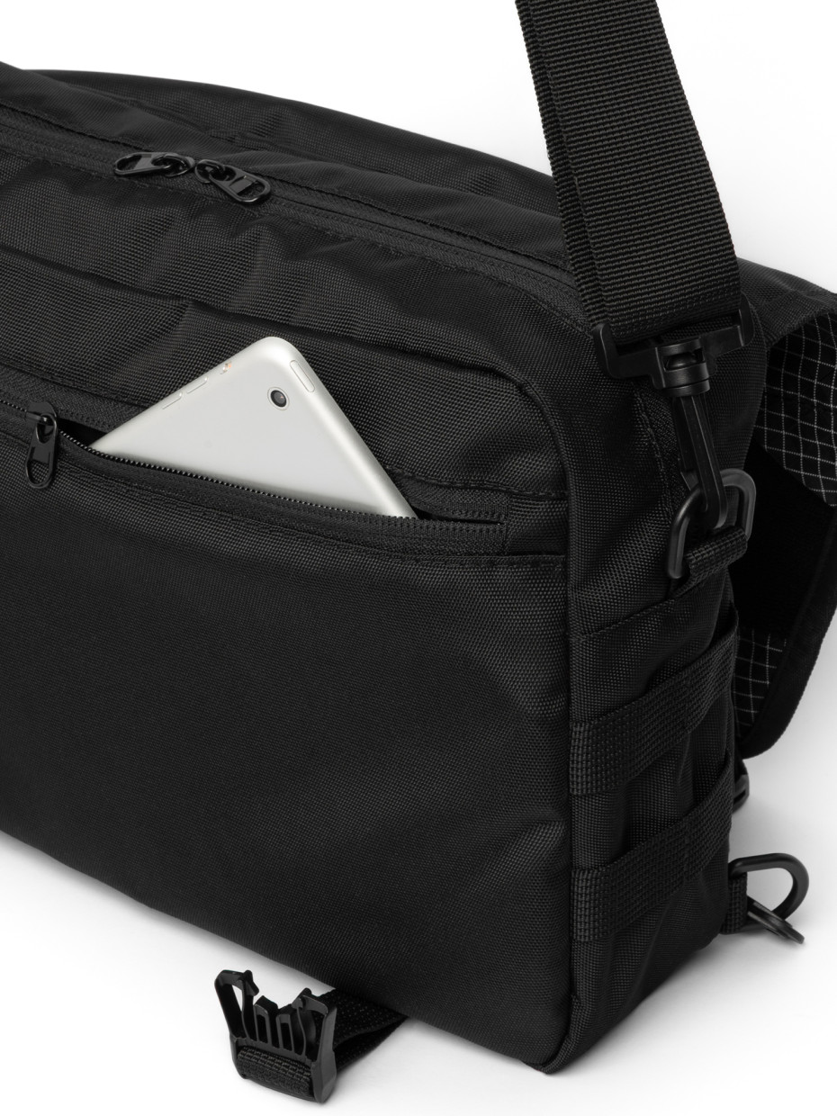 МЕССЕНДЖЕР FIXED BAG I черный - рипстоп черный 3/26