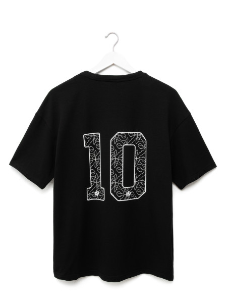 Футболка oversize gard team No.10 [gb] | чорний 2/25