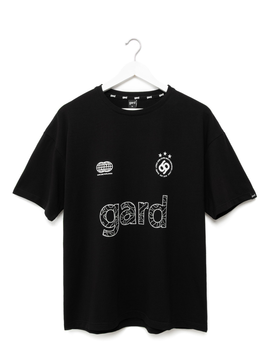Футболка oversize gard team No.10 [gb] | черный 2/25