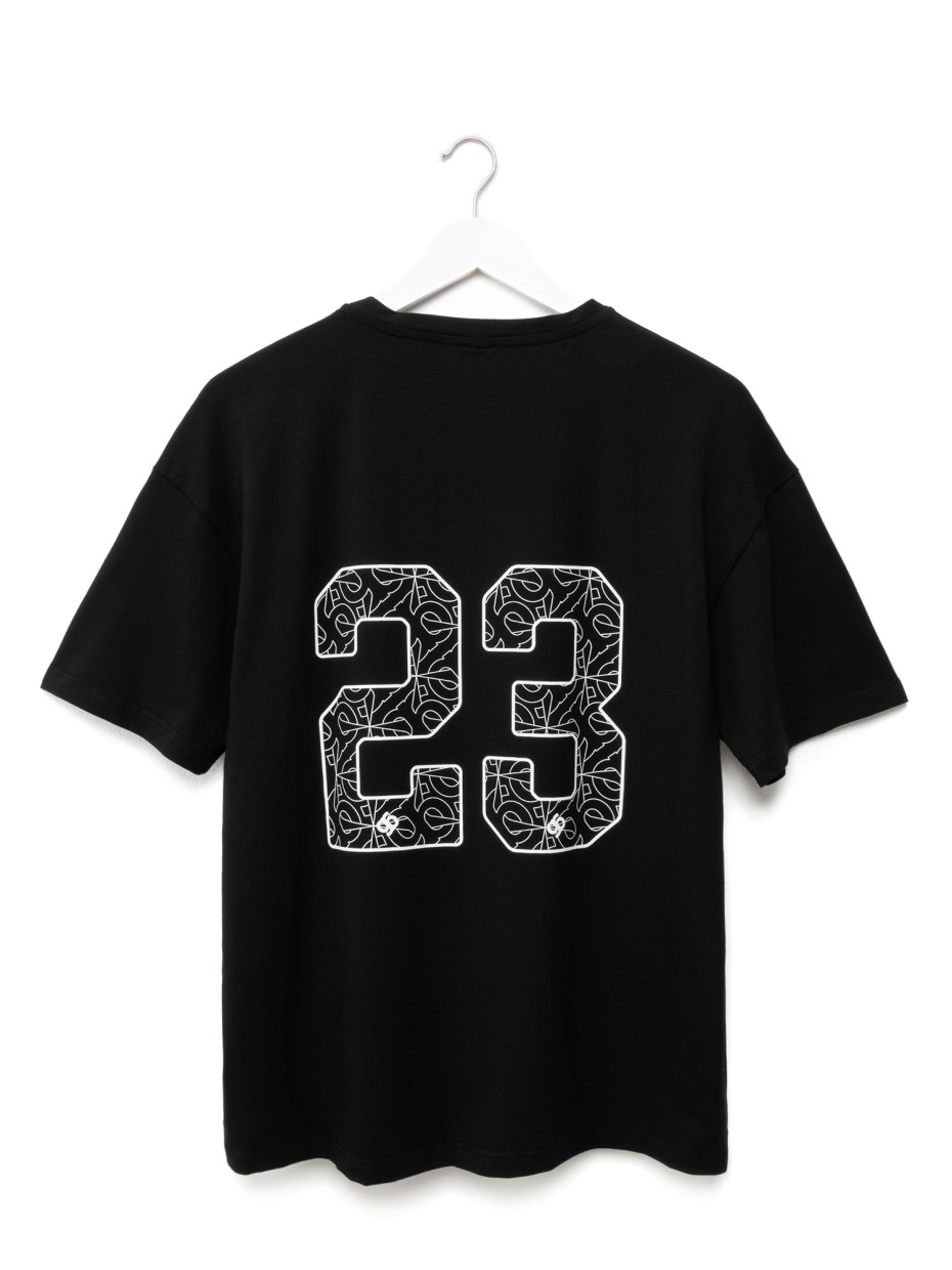 Футболка oversize gard team No.23 [gb] | черный 2/25
