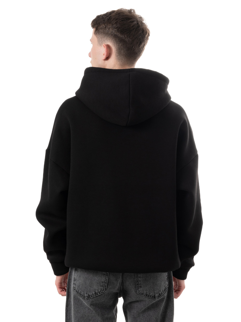 [gb] Худи oversize fleece horses [gb] І черный 4/24