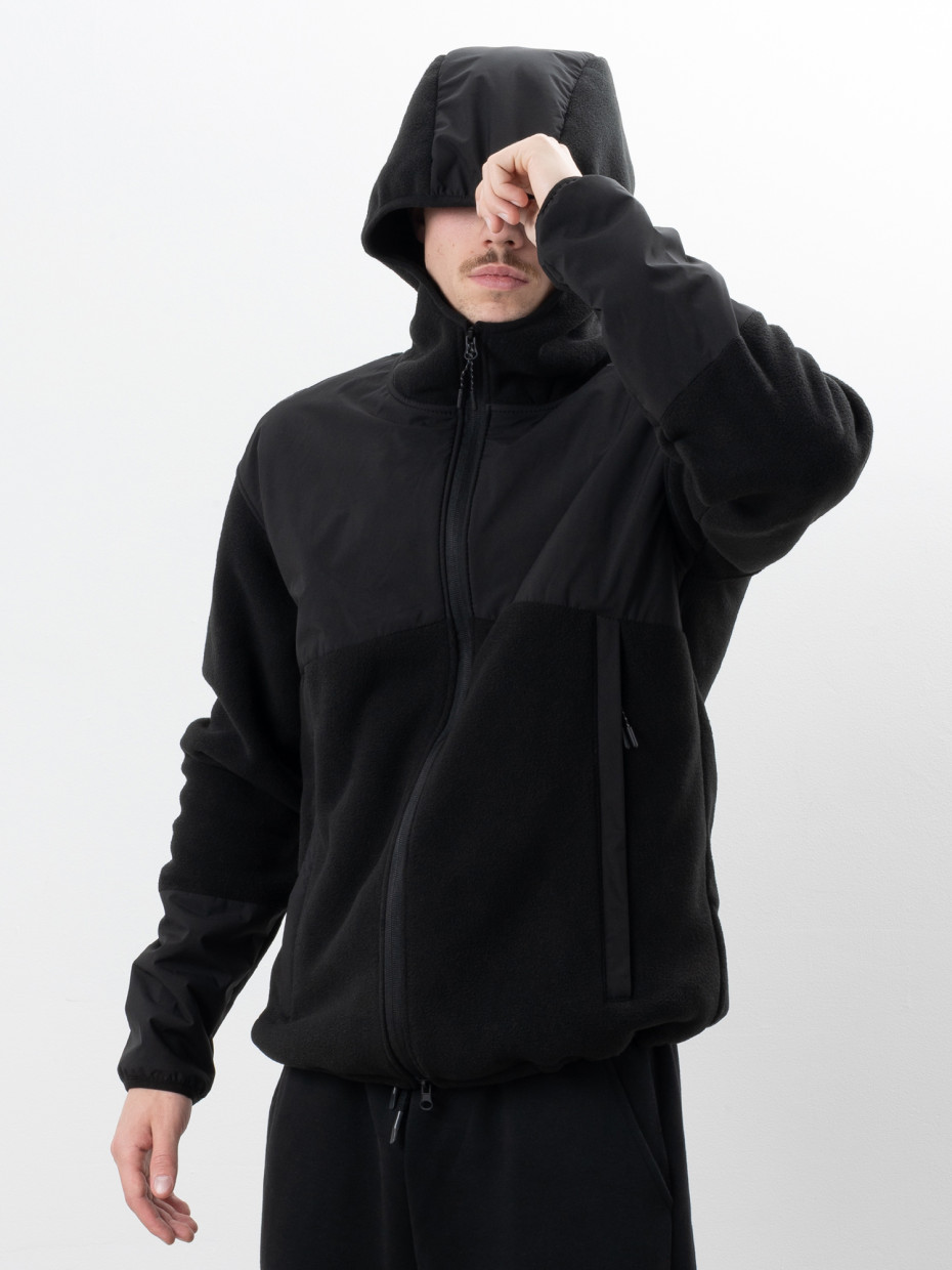Худі FLEECE ROAD І чорний 4/25
