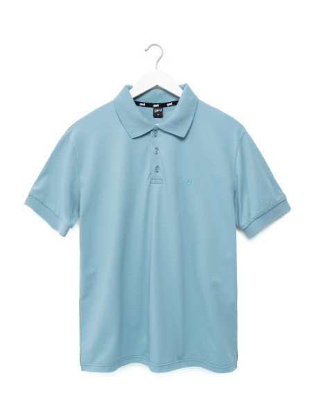 Футболка POLO BASIC з вишивкою | чорний 2/26
