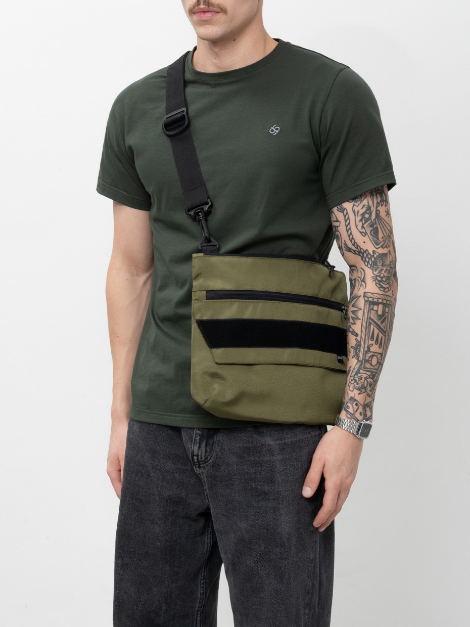 Сумка через плече CROSSBODY ST-3 V-LINE POCKET | хакі 4/25