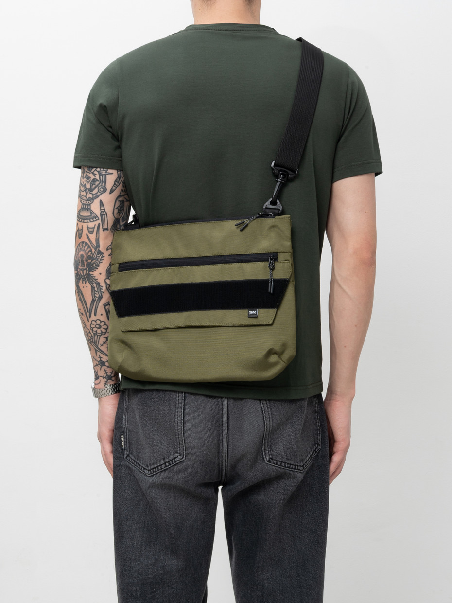 Сумка через плече CROSSBODY ST-3 V-LINE POCKET | хакі 4/25