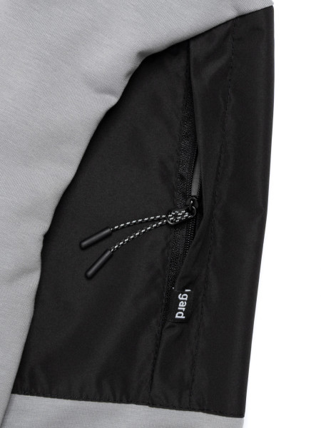 Лонгслів WITH SLEEVE POCKET | світло-сірий 1/26 фото 2