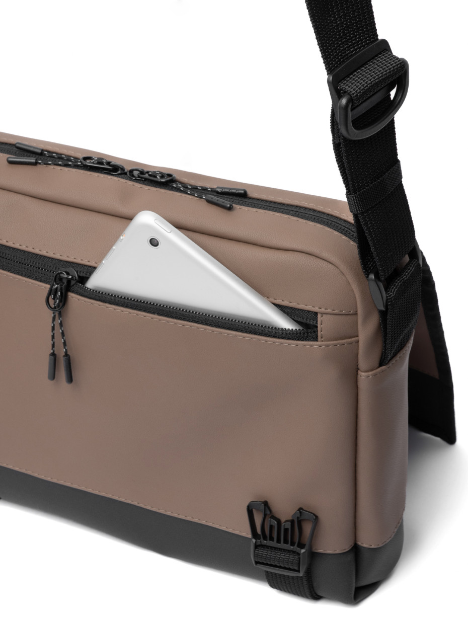 Сумка GGS BAG ECOLEATHER MOD | экокожа бежевый - черный 3/26