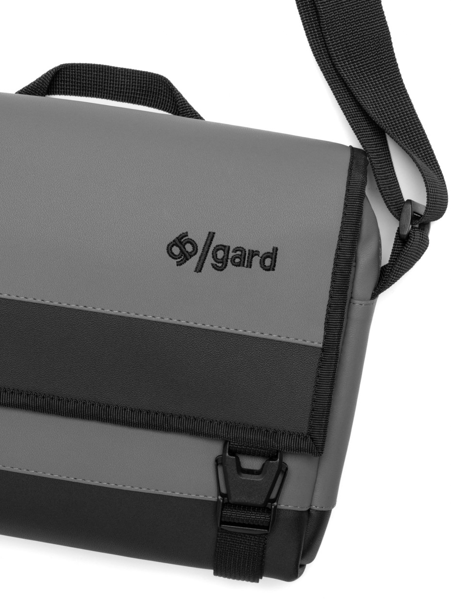 Сумка GGS BAG ECOLEATHER MOD | экокожа серый - черный 3/26