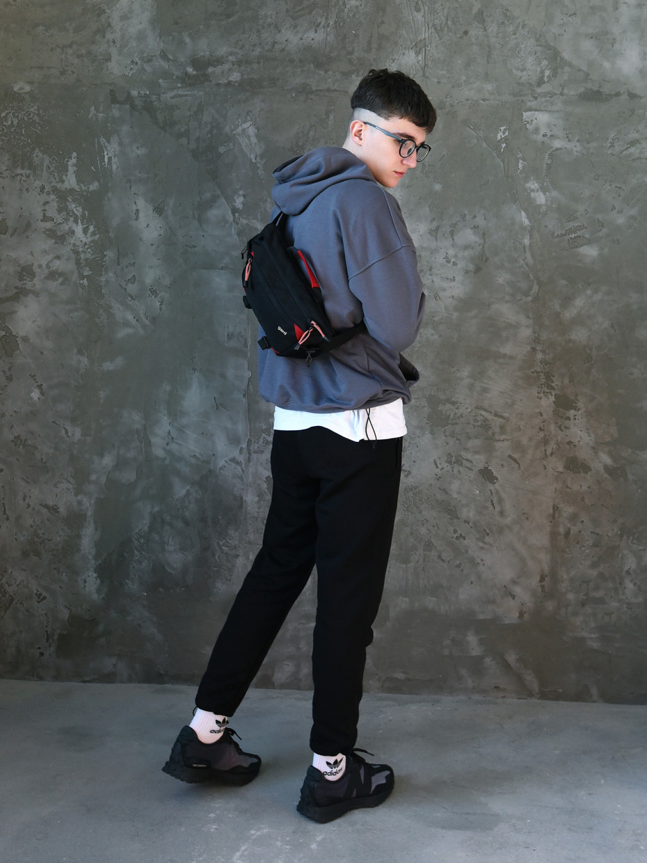 Сумка LONG | black/red 2/22