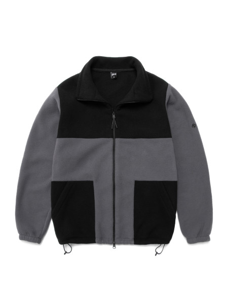 Кофта FLEECE T І темно-сірий - чорний 4/25