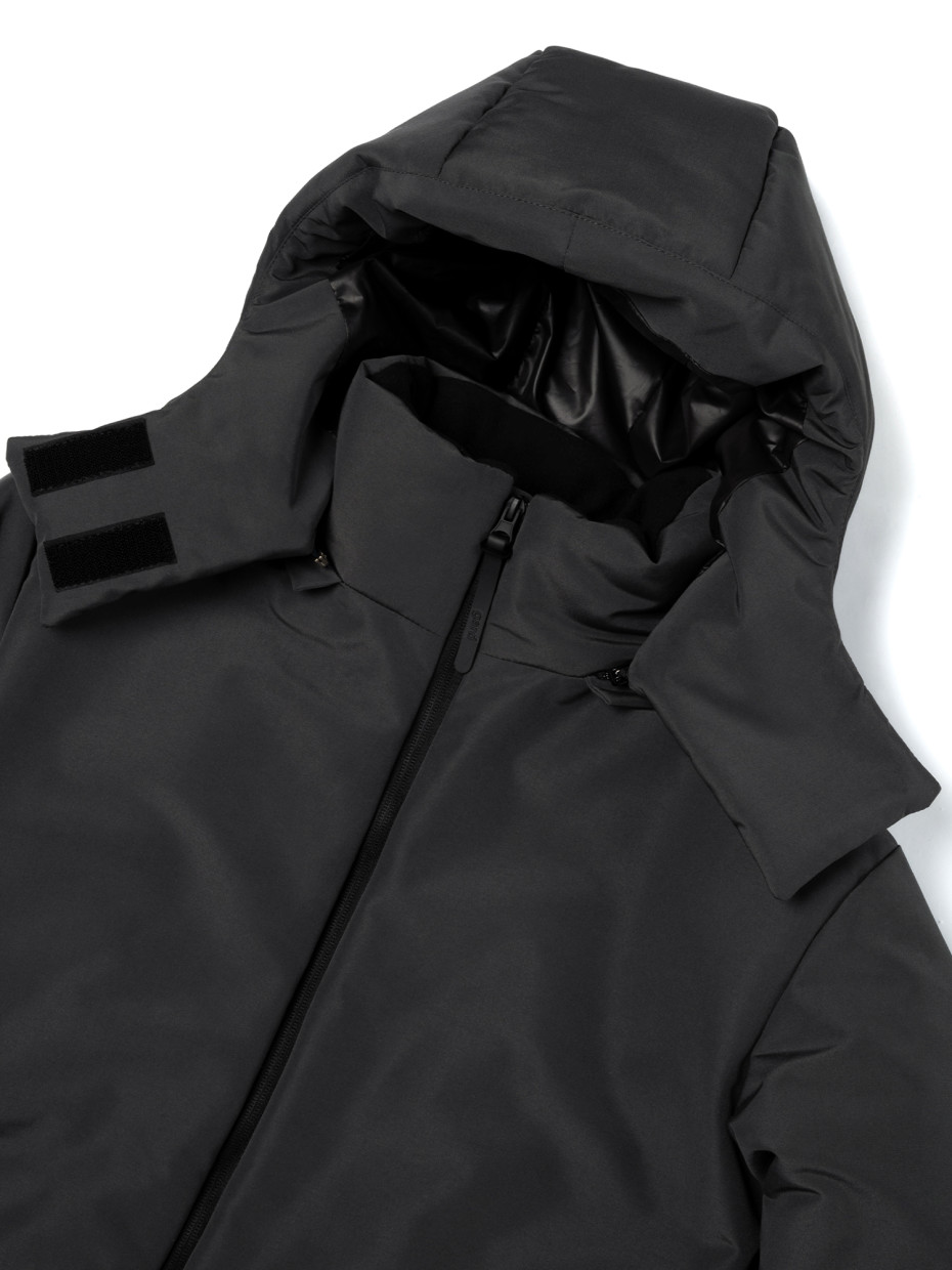 [gb] Чоловіча парка WINTER RAINCOAT [gb] | темно-сірий 4/24