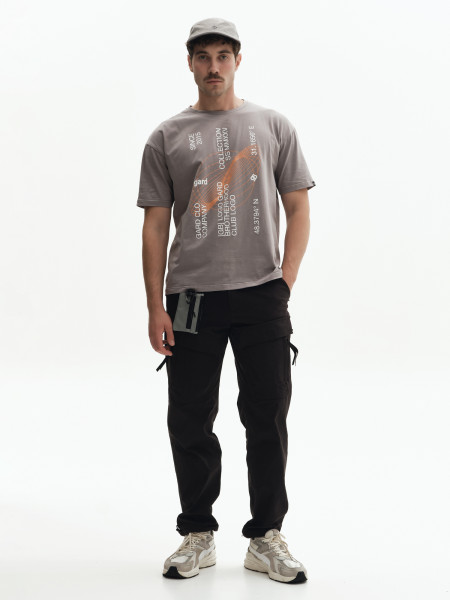 Штани ZIP FRONT POCKET | чорний 2/25 фото 3