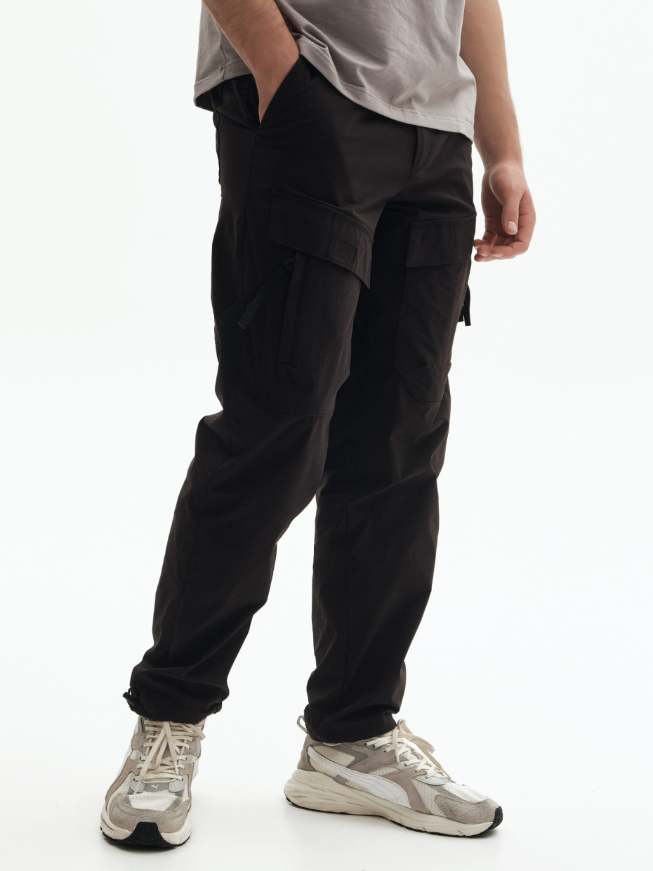 Штани ZIP FRONT POCKET | чорний 2/25