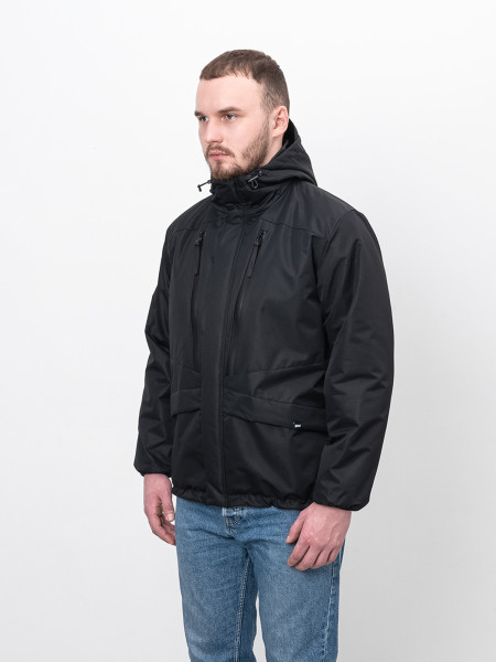 Демісезонна курточка ASCET JACKET | чорний 1/24 фото 2